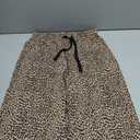 TERIVEEK Leopard Barrel Sweatpants Women Baggy Cheetah Print Pants Drawstring Waist Lounge Pants Trousers with Pockets, Medium