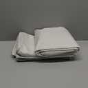 100% Blackout Shield Linen Blackout Curtains for Bedroom 108 Inches Long, Back Tab/Rod Pocket Living Room Drapes, Thermal Insulated Blackout Curtains 2 Panels Set, 50" W x 108" L, Beige