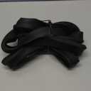 2 Pack Bar Stools Leg Protectors Ring, Non Slip Silicone Chair Leg Floor Protector, Pads Bottom Protect Wooden Floor No Scratches No Noise Anti-Slip, Stretchable Fits 14.5" to 16.5" Chair Base, Black