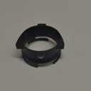 54mm Dosing Funnel and Puck Screen Set Compatible with Breville Barista Express, Barista Pro, Barista Touch Grinder Trigger Portafilter Funnel and Filter (Black)