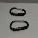 Stroller Hooks 2 Pcs Large Carabiner Clips for Hanging Diaper Bags, Purse Grocery, and Shopping Bags. Heavy Duty Universal Climbing Clips Best Mommy Accessories for Outdoor, Camping and Hiking