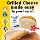 2 x Toastabags - Grilled Cheese Made Easy in Your Toaster. Up to 100 Times
