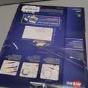 Avery Clean Edge Printable Business Cards with Sure Feed Technology, 2" x 3.5", White Linen Textured, 200 Blank Cards for Inkjet Printers (08873) (One Size)