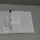 Origin-Joy 25 PCS Self-Adhesive Index Label Pockets, Clear Plastic Peel & Stick Card Holders with Top Open for Loading (5.5 x 8 inch)