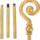 Wand Costume Accessory for Halloween Party Durable and Stylish Prop for Stage Performance and Cosplay Events for Carnival Easter and Year Celebrations Golden