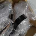 6 Pcs 2 in 1 Christmas Garland Hangers for Mantle Fireplace Stocking and Garland Hanger Two Hooks Durable Wrought Iron Metal Holder with Padded Contact Points for Xmas Home Shelf Holiday Decoration (Red Bronze,Black,)