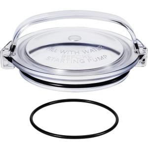 Pool Pump Lid and O-Ring Replacement Compatible with Hayward Power-Flo SPX1500D2A, Clear Pump Strainer Cover for Above Ground Pool Pump