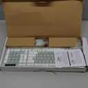 Wireless Keyboard and Mouse Combo, Full-Sized Wireless Keyboard and Adjustable DPI Mouse, 2.4GHz USB Receiver, Silent Keyboard and Mouse for PC, Windows, MAC, Desktop, Laptop (Avocado Green)