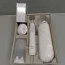 Oral-B iO Deep Clean Rechargeable Electric Powered Toothbrush, White with iO Series 3 Limited, Travel Case - Pressure Sensor to Protect Gums - 3 Cleaning Settings - 2 Minute Timer