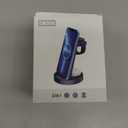 3 in 1 Charging Station for iPhone, Wireless Charger for iPhone 17 16e 16 15 14 13 12 11 X Pro Max & Apple Watch - Wireless Charging Station for AirPods 4 3 Pro (Black)