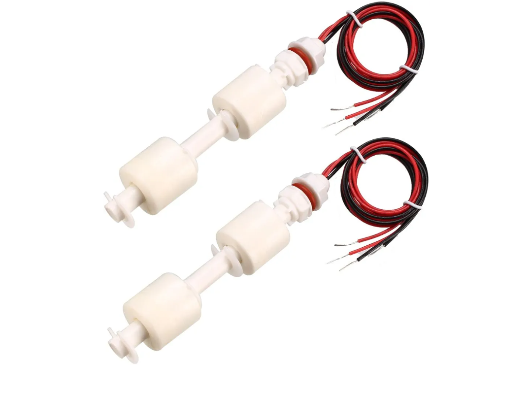 uxcell PP Float Switch for Water Pump Tank Liquid Water Level Sensor M10 115mm Length 2pcs