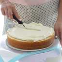 Generic [20/40/100pcs] 8 in White Cakeboard Round,Disposable Cake Circle Base Boards Cake Cardboard Pizza Plate Platter (20PCS Silvery), PAN20180020015