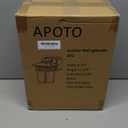 Dusk to Dawn Outdoor Lights with GFCI Outlet Sensor Outside Exterior Porch Wall Light Fixture, Anti-rust Wall Mount Lantern,Waterproof Wall Sconce,Outside Lights for House Front Door,Bulb not Included (Black)