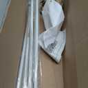4 Pack Spring Tension Curtain Rod, 23.6-43.3 Inches Tension Rods Cupboard Bars Adjustable Spring Steel Tensions Rod Shower Rod Closet Rod