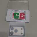 2 Pack Camera Lens Protector for iPhone 17 Pro,[Not Easy to Breakn ] AR Tempered Glass Strong Adsorption Metal Camera Cover Screen-Silvery