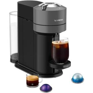 Nespresso Vertuo Next Coffee and Espresso Maker, Machine Only, 1260 watts, Dark Gray