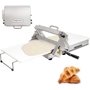 Professional 12in Folding Dough Sheeter Machine: Boost Efficiency for Croissants, Home Kitchens & Small Bakeries - Stable & Durable!