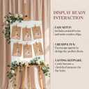 Guess the Dress & Draw the Dress Bridal Shower Game Kit for 30 Guests 97-Piece Complete Set with Permanent Pencils, Stickers & Hemp Rope, Wedding Shower & Bachelorette Party Games