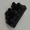MAS One Ignition Coil Compatible with 1991-2011 Ford E-150 Econoline Explorer Mercury Aerostar Mustang Mystique Ranger Mzda B3000 V6 3.0L 4.0L 4.2L Replacement for DGE446 FD480T Horizontal Connector