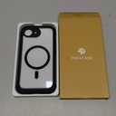 Miracase for iPhone 17e Case& iPhone 16e Case, Full-Body Phone with Built-in Glass Screen Protector, [Magnetic with MagSafe] Military Drop Proof 17 E/ 16 E Cover Bumper 6.1 inch, Black