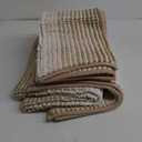 BSICPRO Bathroom Rugs and Mats Sets, 2 Piece Thick Absorbent Chenille Bath Mat Rug Set Non Slip, Soft Shaggy Bath Room Floor Mats for Bathroom, Machine Washable (Beige, 24" x 70" Plus 20" x 32")