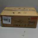 42-Inch Ceiling Fans with Lights: White Low Profile Ceiling Fan with Light and Remote Control - Reversible Flush Mount Fans - 3CCT Dimmable Small Ceiling Fan for Bedroom Indoor/Outdoor Use