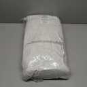 JA COMFORTS 12×20 Premium Goose Down Feather Throw Pillow Inserts(Set of 2)-5% Down Filling, High Filling Weight,250 TC Cotton Cover, Square, White