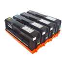 4 Color Compatible Toner Cartridges SP C250 C260 C261 High Capacity 2300 Pages for Black Cyan Magenta Yellow for RICOH Aficio SP C250DN C250SF C260DNW C260SFNW C261SFN C261SFNw C261DNw Laser Printers