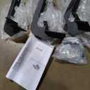 HECASA Grip Step 55-1/2 inch Steel Compatible with 2015 to Present Ford Transit 150/250/350 Passenger Side Sliding Door Running Board Side Step Cargo Van Step Black Powder Coated