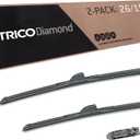TRICO Diamond (25-2619) 26 Inch & 19 Inch pack of 2 High Performance Automotive Replacement Windshield Wiper Blades For My Car Super Premium All Weather Beam Blade for Select Vehicle Models