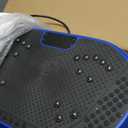 Vibration Plate Exercise Machine, Vibrating Fitness Platform for Lymphatic Drainage, Full Body Shaker Workout Equipment, Bluetooth Music Shaping Vibrate Plate, Board Sport for Home Exercise Gym, Blue