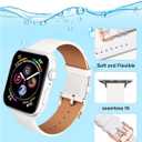 3 x Color-Changing Outdoor Smart UV-Sensing Sports Band (White to Pink) (44/45/46/49/42mm(Series 3 2 1))