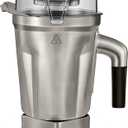 64oz Stainless Steel Container Compatible with 5200 6300 E310 Vm0102 Vm0103 Vm0197 Classic/Commercial Series etc Blender, Stainless Steel Blender Pitcher Jar Cup