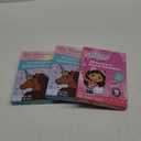 EXCHANGE CARD AFRO UNICORN STICKERS 2PCS, EXCHANGE CARD GABBYS DOLLHOUSE SCRATCH