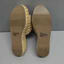 SWEET LIFE Raffia Platform Sandal  Slides NEW Resort Vacation Preppy Beach, Size 6