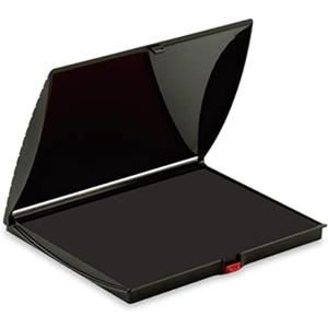 Veltec Premium Quality Felt Rubber Stamp Ink Pad, Large 5" x 7", Durable Lightweight (Black)