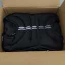 ZELUS Weighted Vest, 16lb Weight Vest with Reflective Stripe for Workout, Strength Training, Running, Fitness, Muscle Building, Weight Loss, Weightlifting (Black)