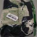 Black White Geometric Tufted Decorative Throw Pillow CoverChunky Boho Minimalist Modern Pillow CaseMid Century Woven Abstract Pillow Sham for Bed Couch Living Room18x18 inches, 1PCS