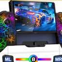 Gammeefy Switch Controller for Nintendo Switch/Switch OLED, (No Drift, No Deadzone) Hall Effect Joystick Wireless Switch Joypad With 9 Lights Color, One-Piece Switch Remote with Turbo Programming, Game Boy Color