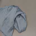 PRETTYGARDEN Women's 2026 Summer Satin Dress Elegant Sleeveless Mock Neck Cocktail Party Maxi Dresses (Medium, Light Blue)