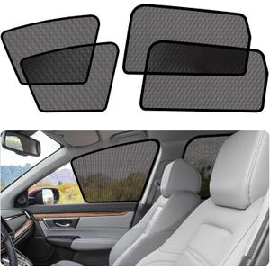 2017-2022 CRV Window Shades -Car Window Shade for Baby and Driver, Breathable Mesh Car Privacy Curtains for Side Windows, UV Protection and Heat Insulation for Road Trips, Napping
