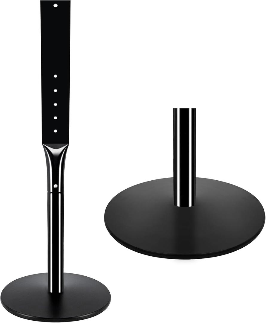 Heavy Duty Parking Sign Post Stand 49", 20lbs Cast Iron Base Sign Post for Outside Sign Holder, Yard Sign Stand, Street Sign Post, Black