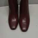 Amazon Essentials Women's Clean Heel Ankle Boots with Side Zipper, Memory Foam Insole 6,5