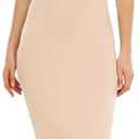 Vlazom Women Full Slips Sexy Soft Slip Dress for Under Dress Spaghetti Strap Cami Slip Chemises V Neck Negligee S 
