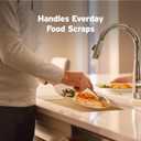 InSinkErator Badger 5 Garbage Disposal with Power Cord, Standard Series 1/2 HP Continuous Feed Food Waste Disposer, Badger 5 W/C, No Size, Black/Gray