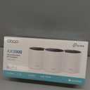 TP-Link Deco X55 AX3000 WiFi 6 Mesh System - Covers up to 6500 Sq.Ft, Replaces Wireless Router and Extender, 3 Gigabit Ports per Unit, Supports Ethernet Backhaul, Deco X55(3-Pack)