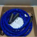 Camco 25-Ft Heated Water Hose for RV - Water Line Freeze Protection Down to -20F/-28C - Features Energy-Saving Thermostat & Includes Adapter for Connection to Either End of Hose (22911)