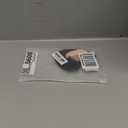 Clip in Bangs, Synthetic Wispy Bangs Hair Clip, Dark Brown Fake Bangs Fringe with Temples Hairpieces for Women Natural Curved Hair Extensions for Daily Wear