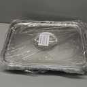 Geesta Grilling Prep and Serve Tays, Stainless Steel Large Capacity Food Prep Tray, Grill Carry System, Marinade Container with Lid and Cutting Board,BBQ Grill Accessories, Grilling Gifts for Men