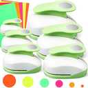CHENGU 3 Pcs Circle Punch Set 3in/2in/1.5in Scrapbook Hole Punchers Crafting with 10 Sticker Paper Round Cutter Scrapbook for Office Supplies DIY Albums Photos(Green)